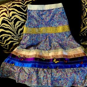Authentic Native American ribbon skirt
